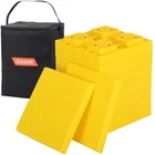 12 Pack RV Leveling Blocks  Stackable Jack Pads for Camper Trailer Stability