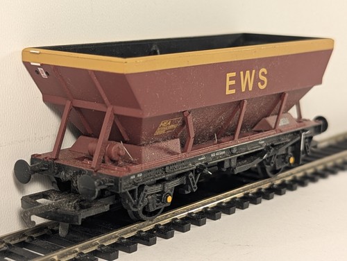 Bachmann Spur O HEA Hopper Wagon Güterwagen 361866 EWS weinrot 38-114 | Condition: Used