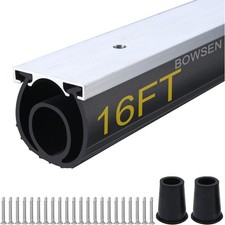 Heavy-Duty U O Ring Universal Garage Door Bottom Seals Weatherstrip Weather S...