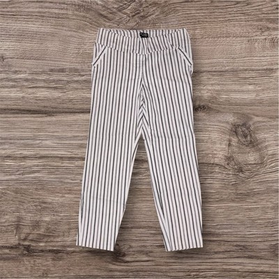 SOHO Apparel Ltd. Black & White Striped Dress Pants - L