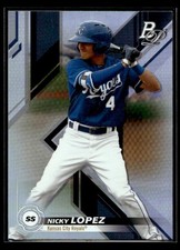 2019 Bowman Platinum #TOP-32 Nicky Lopez Top Prospects