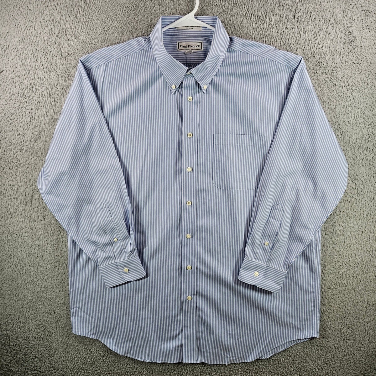 green emerald velvet dress Paul Fredrick Slim Fit Comfort Stretch Non-iron Solid Dress Shirt With  Contrast Trim main image 1