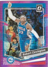 2023-24 Panini Donruss Optic Robert Covington Pink Prizm SP Philadelphia 76ers
