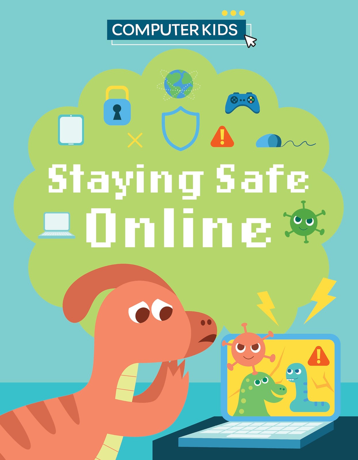 Staying Safe Online (Computer Kids) by Clive Gifford (PB 2025) - Image 6