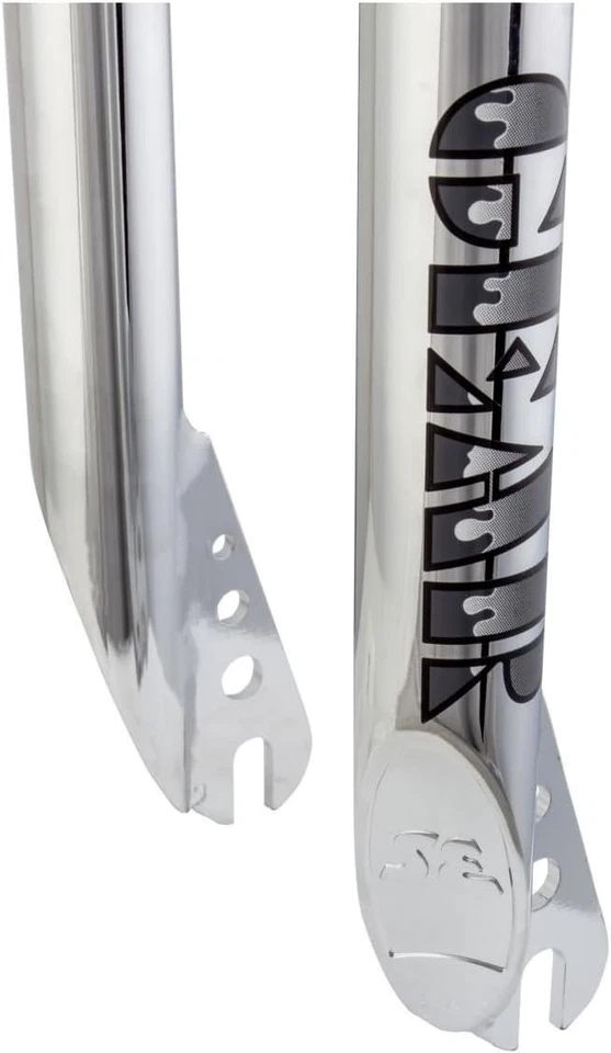 SE BIKES BMX Landing Gear Fork 26" Threaded 1" Chrome Chromoly - Image 2 of 3