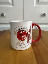 Tazza da caffè M&Ms personaggio Red World tazza da collezione, 2012