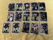 2025 Topps Chrome Football NFL Texans Bengals Ravens Trading Card Lot 14