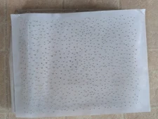  Rhinestone Transfers Applique  Iron on Hot Melt Crystal Decals Patches 11" x 8"