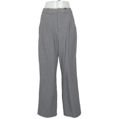 Uniqlo, Stoffhose, Größe: M, Grau, Elasthan/Polyester/Viskose, Einfarbig #DlU