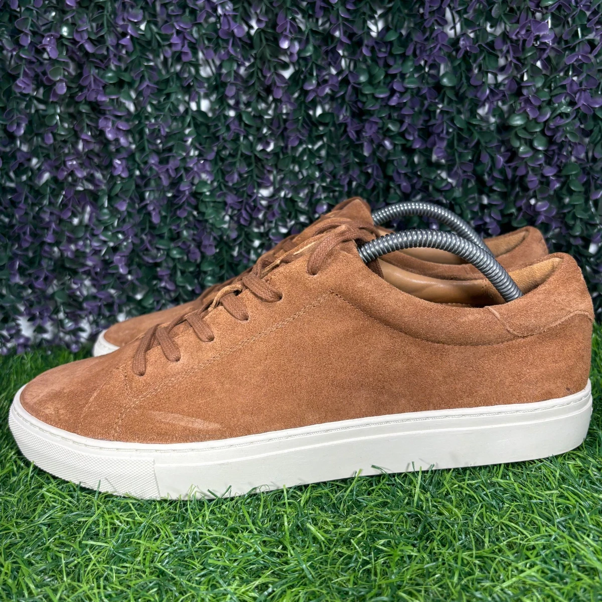 Polo Ralph Lauren Vaughn II Suede Slip On Shoe Brown Men\'s Size 8D Casual Preppy Polo Ralph Lauren Shoes Mens 7 D Vaughn Casual Low Sneakers  main image 4