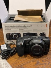 Blackmagic Pocket Cinema Camera 4k - Great Condition - Used few times- BMPCC4K