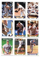 Lot Of (30) 1993 Topps Baseball Cards