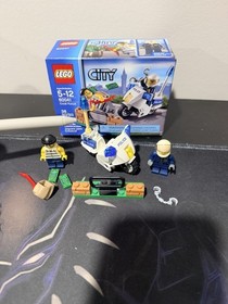60041 LEGO CITY: Crook Pursuit Police Mororcycle Chase Instruction