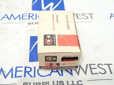 Cutler Hammer H1031 Overload Heater Element Used Lot of 8 NEW