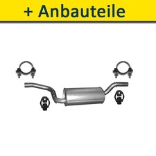 Mitteltopf Auspuff+ für VOLVO C30 S40 1.6 101PS 2004-
