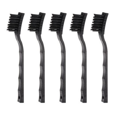 HARFINGTON 5pcs Anti-Static Cleaning Brush 16x30mm PV Plastic Conductive Bris...