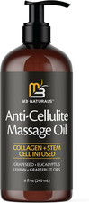 Body Massage Oil with Collagen  Stem Cell 8 Fl Oz