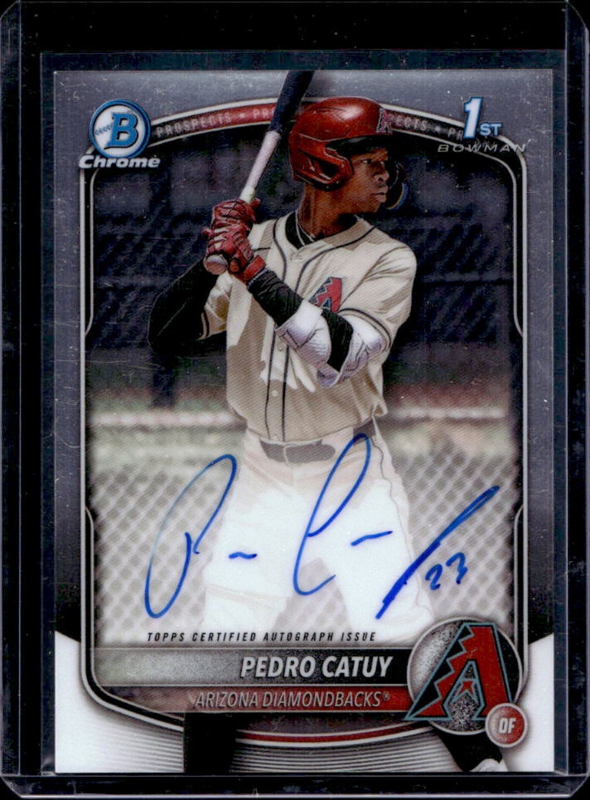 2025 Bowman Chrome Pedro Catuy Auto 1st #CPA-PC Diamondbacks