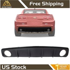 Rear Lower Valance For 2010-2013 Chevrolet Camaro Ls Lt Textured Cover Molding