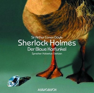 Sherlock Holmes - Der blaue Karfunkel. Jubiläumsausgabe. CD Audiobuch, Verlag, C