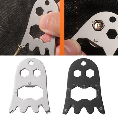 Tragbares Outdoor Multitool mit Schraubendreher Sechskantschlüssel und Lineal W