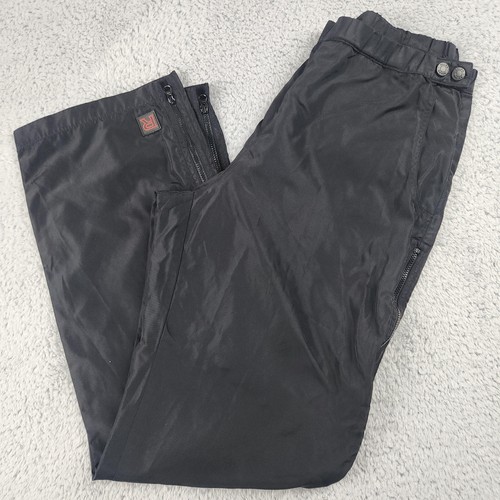 Ralph Lauren Hose Herren Medium schwarz Nylon Tearaway Druckknopf Track sportlich - Bild 3 von 24