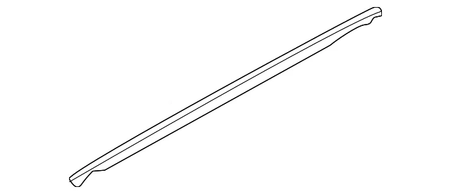 Genuine GM Passenger Side Door Window Belt Reveal Molding 92277514 Foto 3 de 4