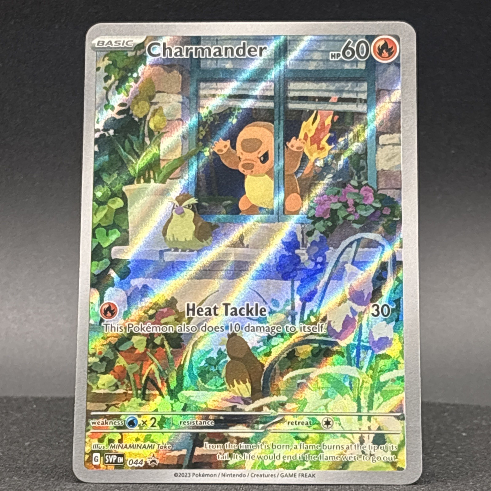 Pokemon Charmander TCG Scarlet and Violet Promo Card #044 NM