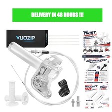 7/8" 22mm CNC Quick Twist Throttle Kit Aluminum for Dirt Pit Bikes ATV