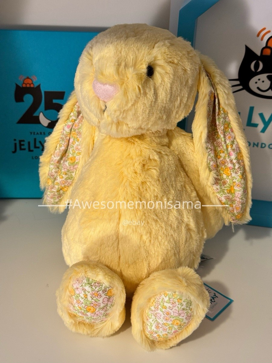 Jellycat Lemon Blossom Bunny – Medium – New With Tags | eBay