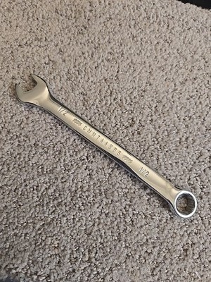Craftsman CMMT44695 1/2'' 12pt Combination Wrench Polished Chrome