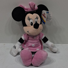 Disney Mickey  Friends Minnie Mouse Plush Pink Dress Small 2023 MPN 3073KM01