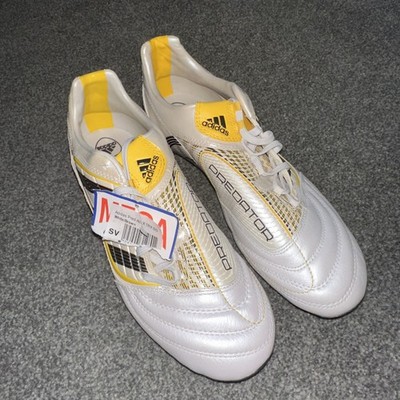 Brandneu Adidas Predator X FG Modell 2009 Fußballschuhe Größe 7 & 8 UNGERADEN PAAR