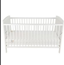 CuddleCo Juliet Cot Bed - White - 0 To 4 Years - Made in EU