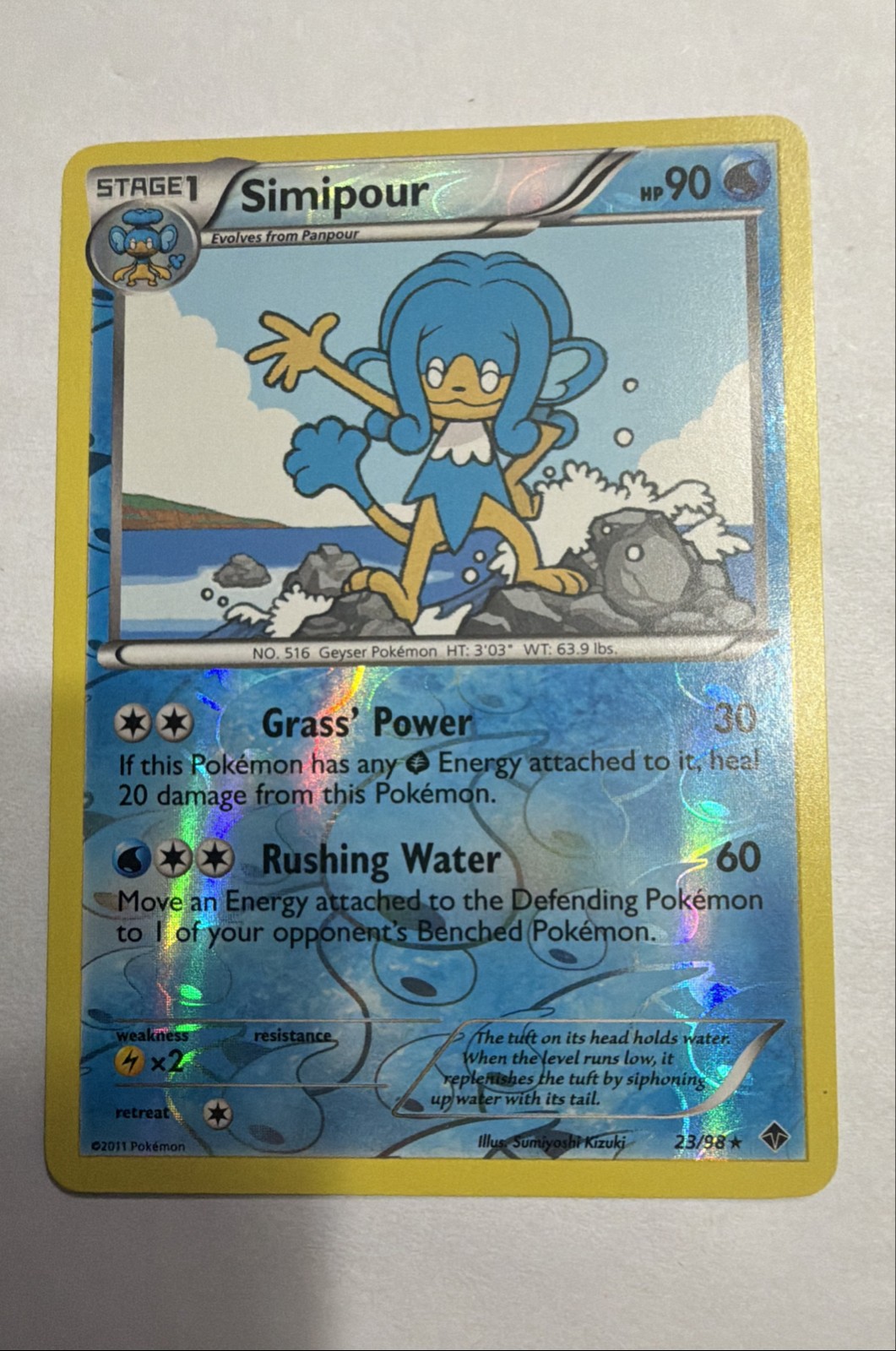 Simipour 23/98 Emerging Powers Reverse Holo