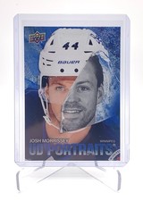 Josh Morrissey UD Portraits Speckle - 2025-26 Upper Deck Series 1 #P-18 - Jets