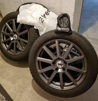 AEZ Felgen STRAIGHT 17 Zoll, 112/5 ET 48 mit Winterreifen