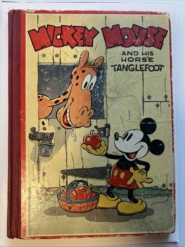 Mickey Mouse and His Horse Tanglefoot -David McKay 1936 HBK BY STAFF WALT DISNEY - product listing photo