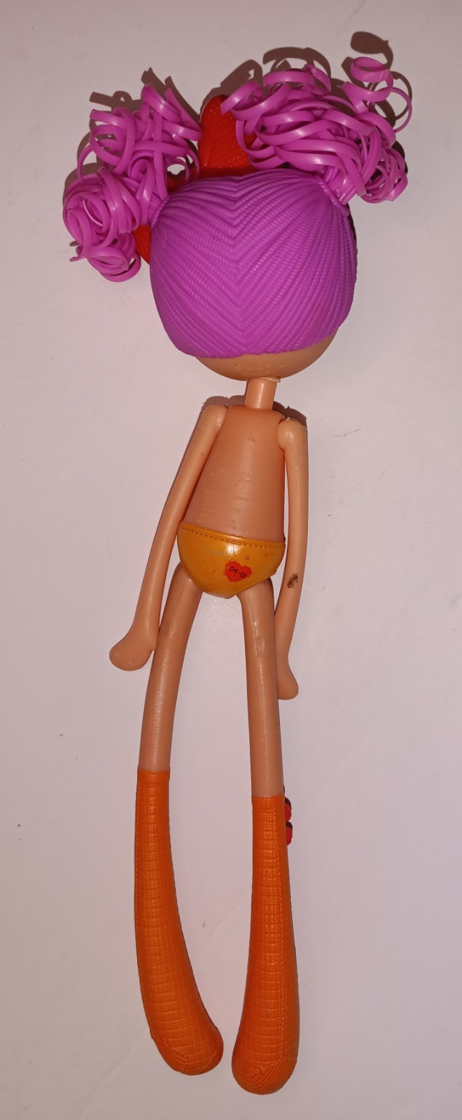 Lala loopsey Girls Peanut Big Top 9 Inch Doll- Pre Owned- No Dress