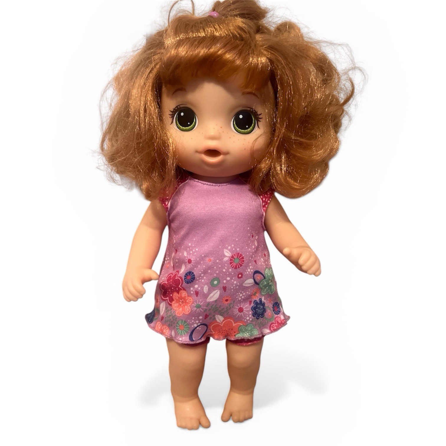Hasbro Baby Alive Doll 2017 Tested Working Talks Eats Drinks