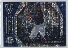 2021 Panini Mosaic V Tool Quick Pitch Mosaic Prizm Ronald Acuna Jr #VT2 0c2