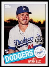 2020 Topps Gavin Lux 85-92 1985 Topps Baseball 35th Anniversary