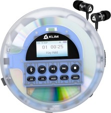 Nomad Transparent - New - Portable CD Player Walkman with Long-Lasting Battery -