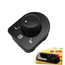 Side Mirror Switch Control Knob with Heat Compatible with V-W Beetle Passat B5
