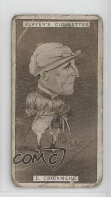 1925 Player's Racing Caricatures Tobacco Edgar Crickmere #11 7ez