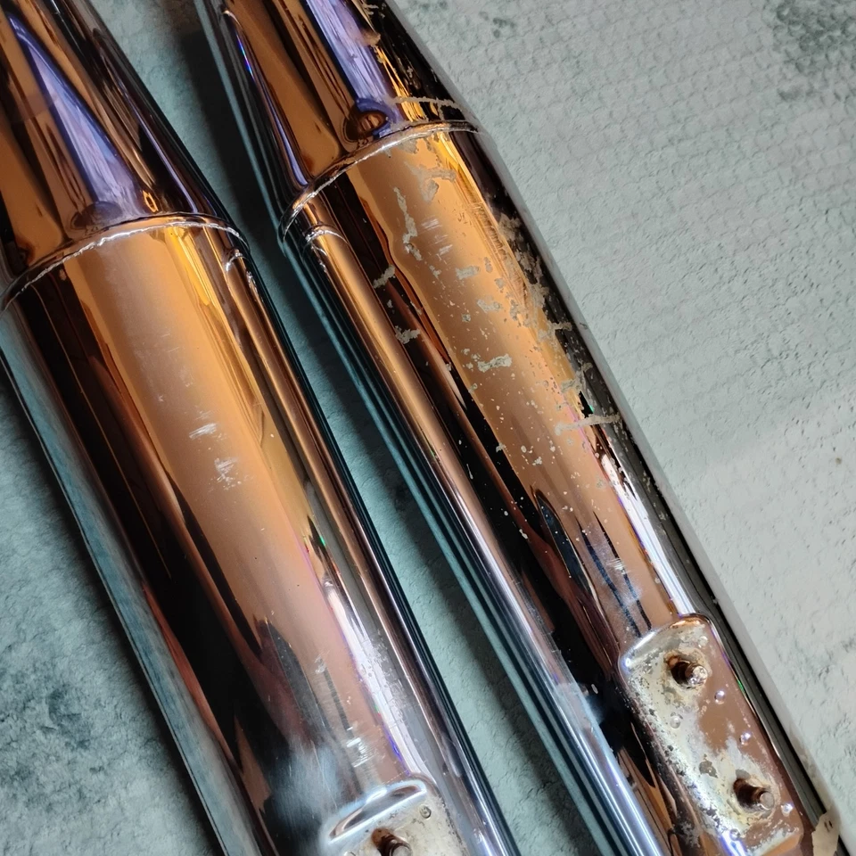 Juego de (2) Silenciador Tubo Escape Moto Guzzi 1100 1997 912.235 S3060 Usado Foto 4 de 4