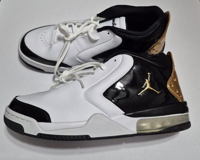 Nike Air Jordan Big Fund White Black Gold Men's Size 10.5  Basketball CI2216-100