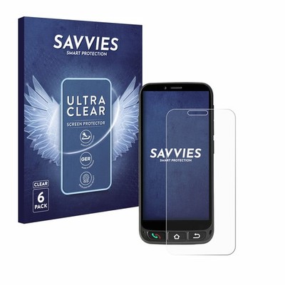 6x Schutzfolie für SPC Zeus 4G Pro Display Schutz Folie