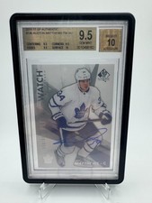2016-17 - AUSTON MATTHEWS - FUTURE WATCH AUTO /999 - BGS 9.5 - GEM PLUS