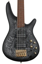 Ibanez SR Standard 5-string Electric Bass - Black Ice Frozen Matte